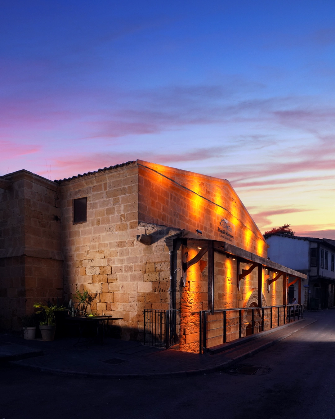 Büyük Hamam at dusk