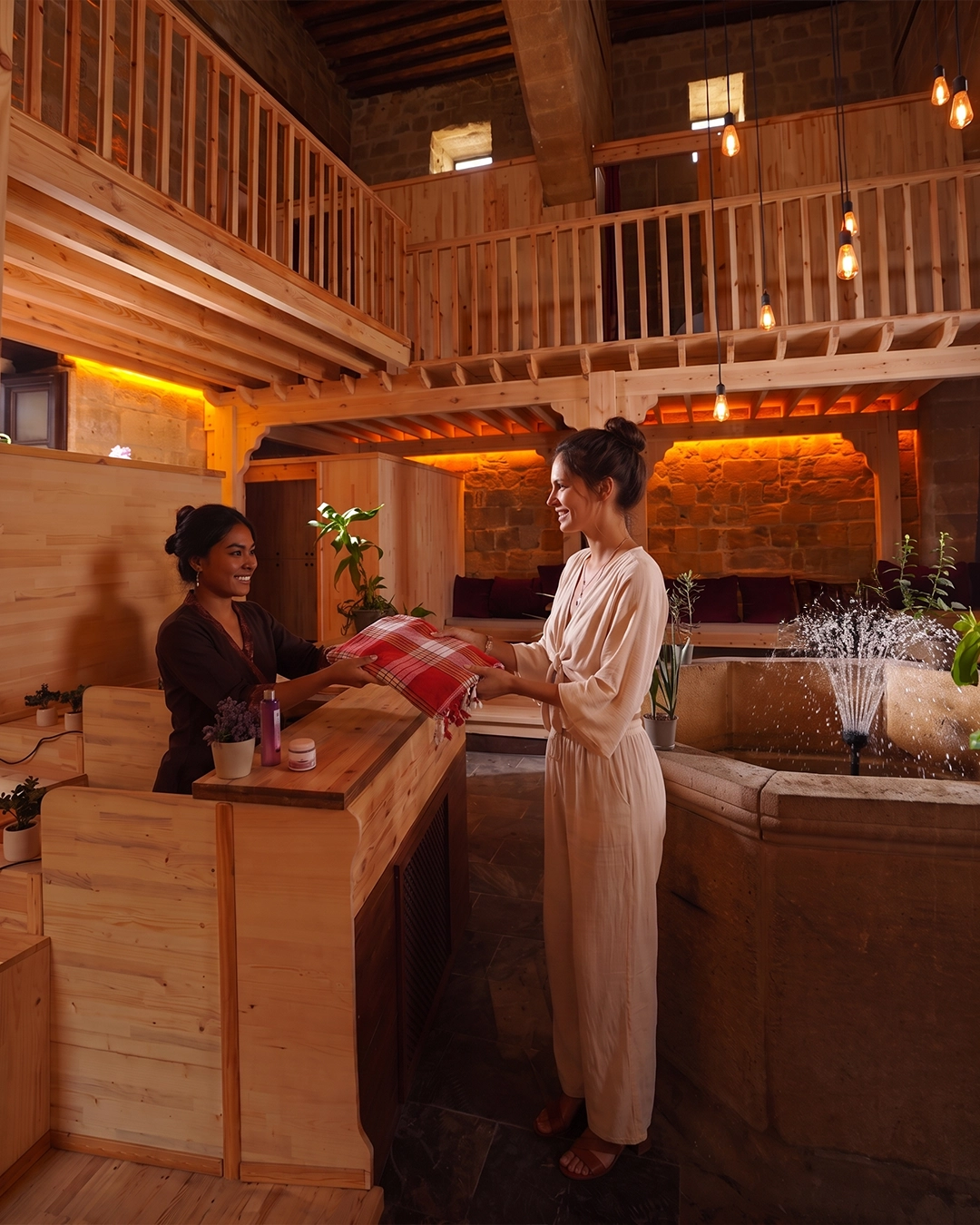 A warm welcome at Büyük Hamam