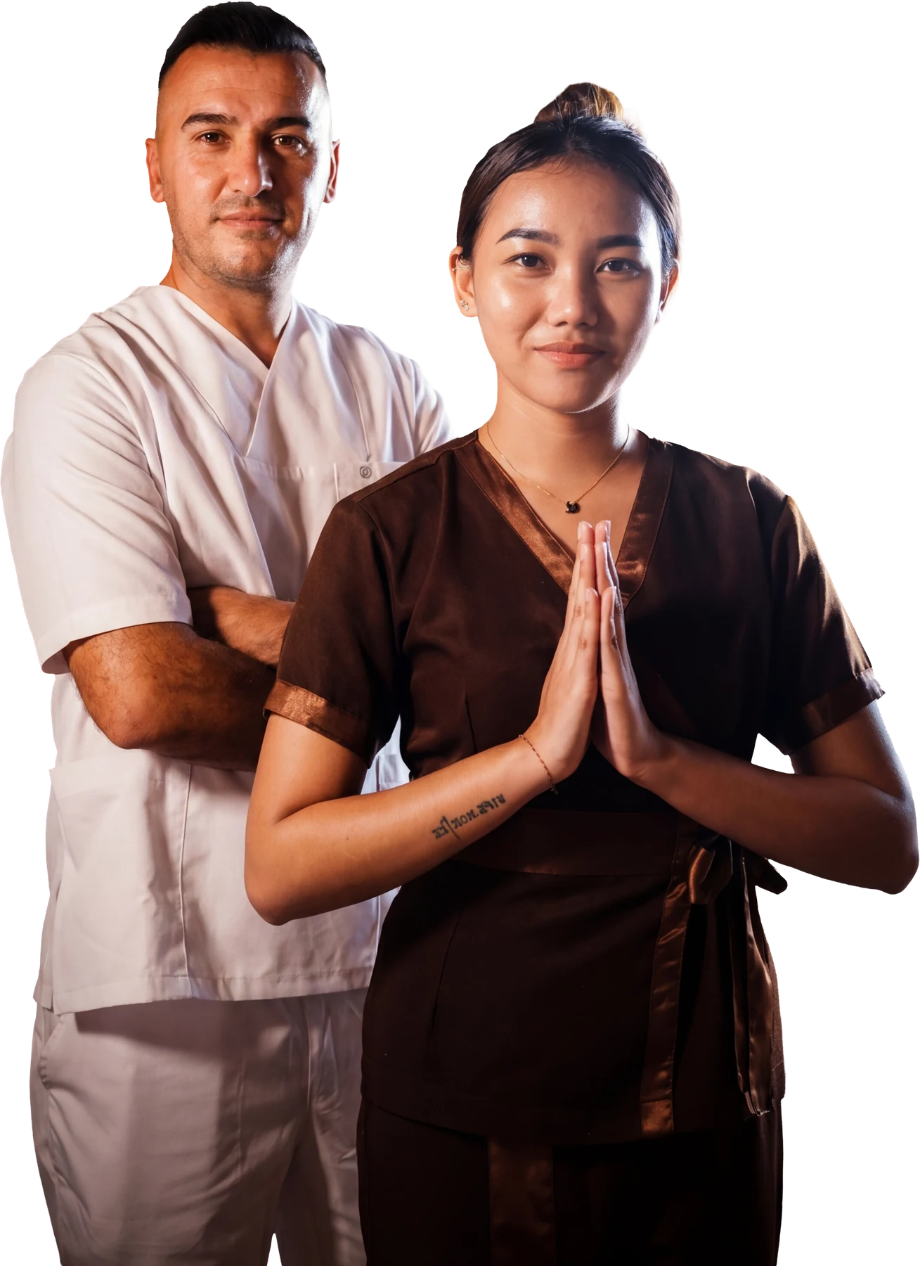 Members of the Büyük Hamam treatment team